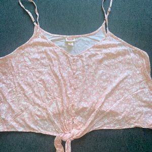 Women’s Pink Floral Tank